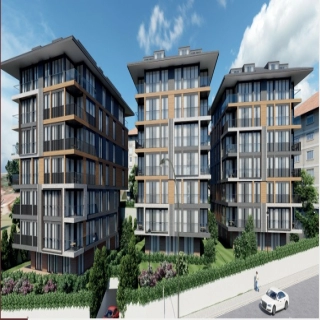 Bosphorus View Apartments For Sale in Uskudar Nefes Cengelkoy