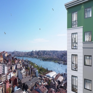Stunning Golden Horn View Apartments for Sale in Beyoglu