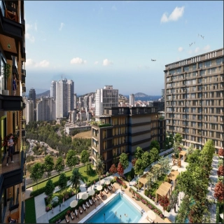 Contemporary Apartments for Sale in Dunya Sehir Maltepe